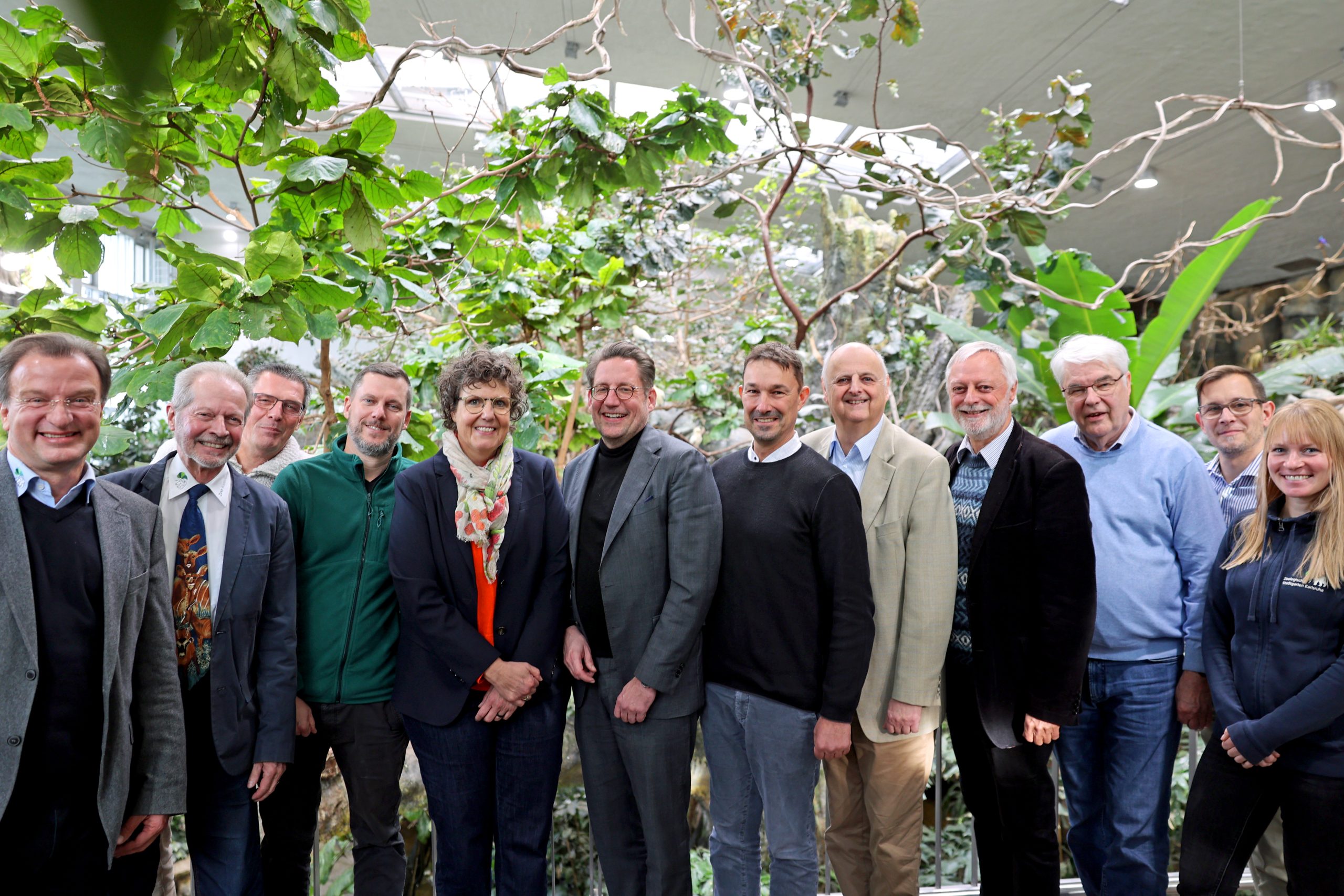 Stiftungsrat und Vorstand der Artenschutzstiftung Zoo Karlsruhe